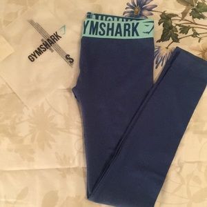 NWT Gymshark Fit Leggings Petrol Blue/Turquoise